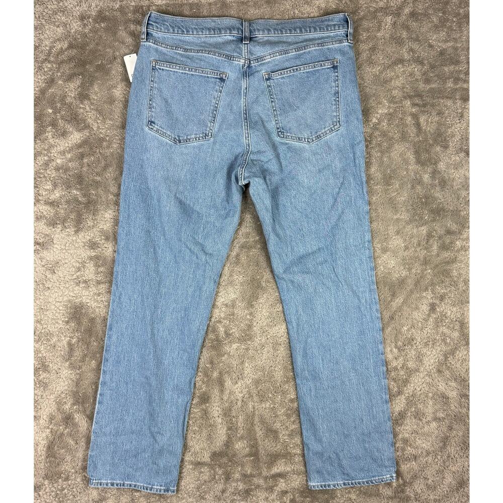 NWT Gap High Rise ’90s Slim Straight Jeans 32 14 - Picture 7 of 13